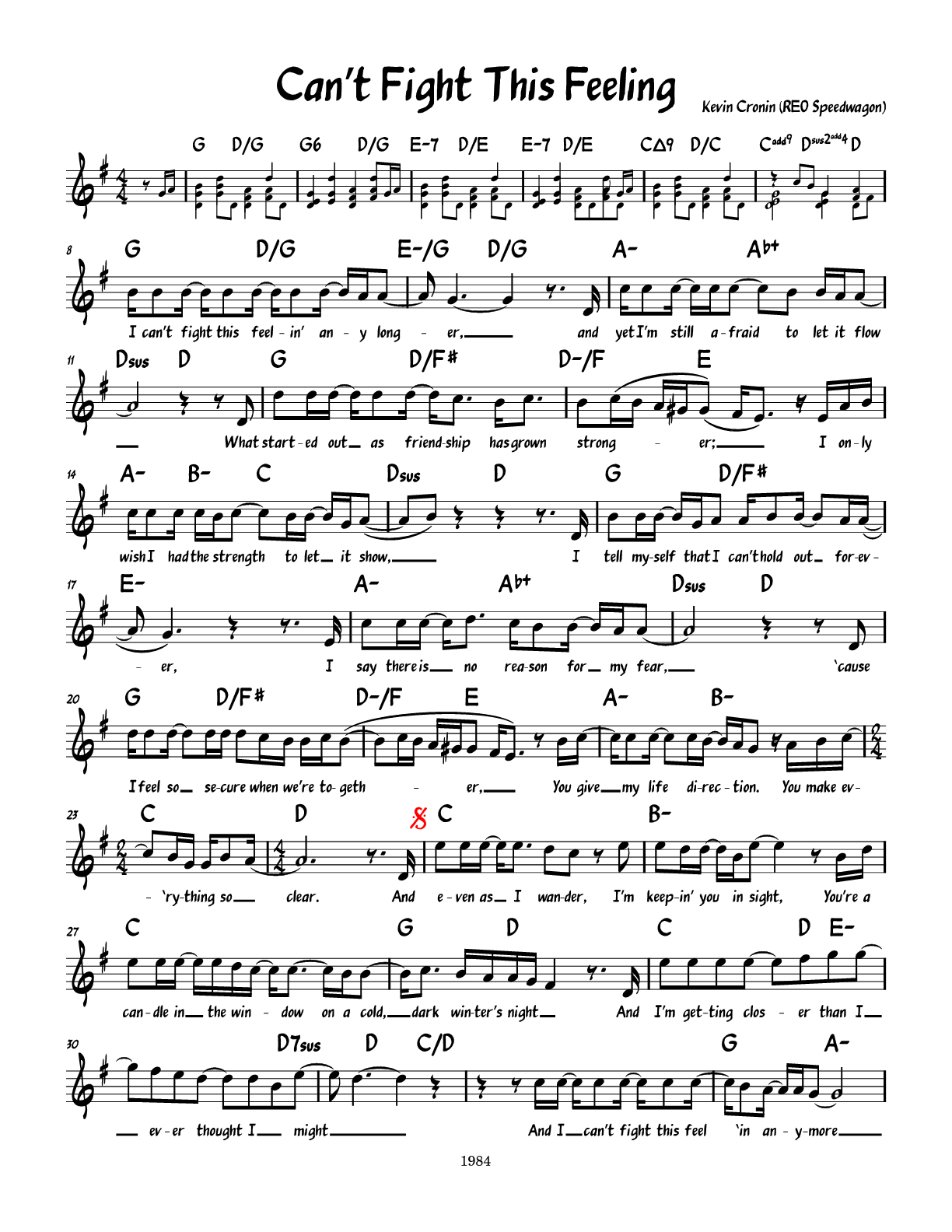 Sheet Music